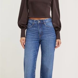 Dynamite High Rise Wide Leg Jeans
